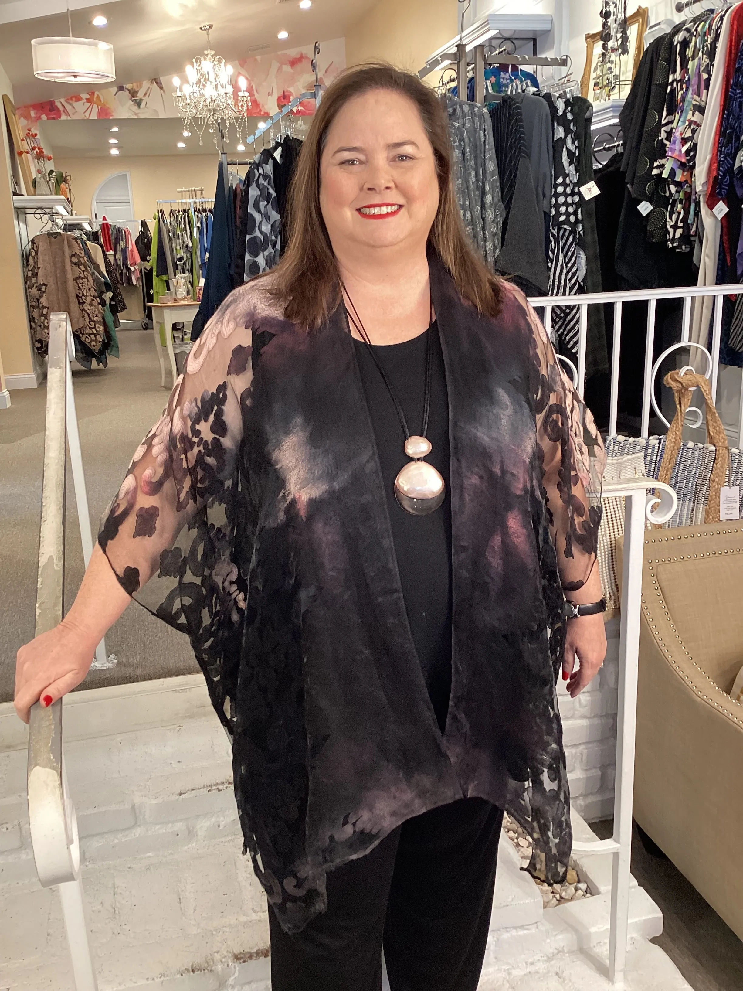 #132 KIMONO HAND DYED