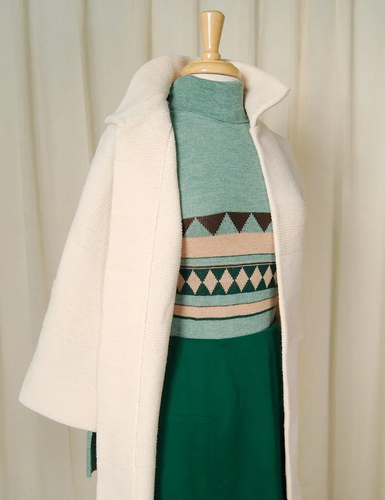 1960s Textured Sweater Coat