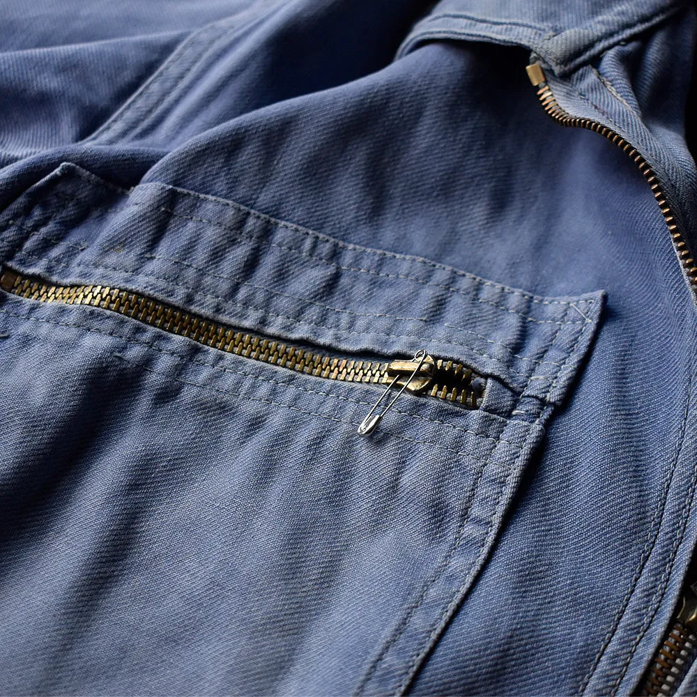 50’s Le CabLe French moleskin オールインワン！ Euro製 231115H