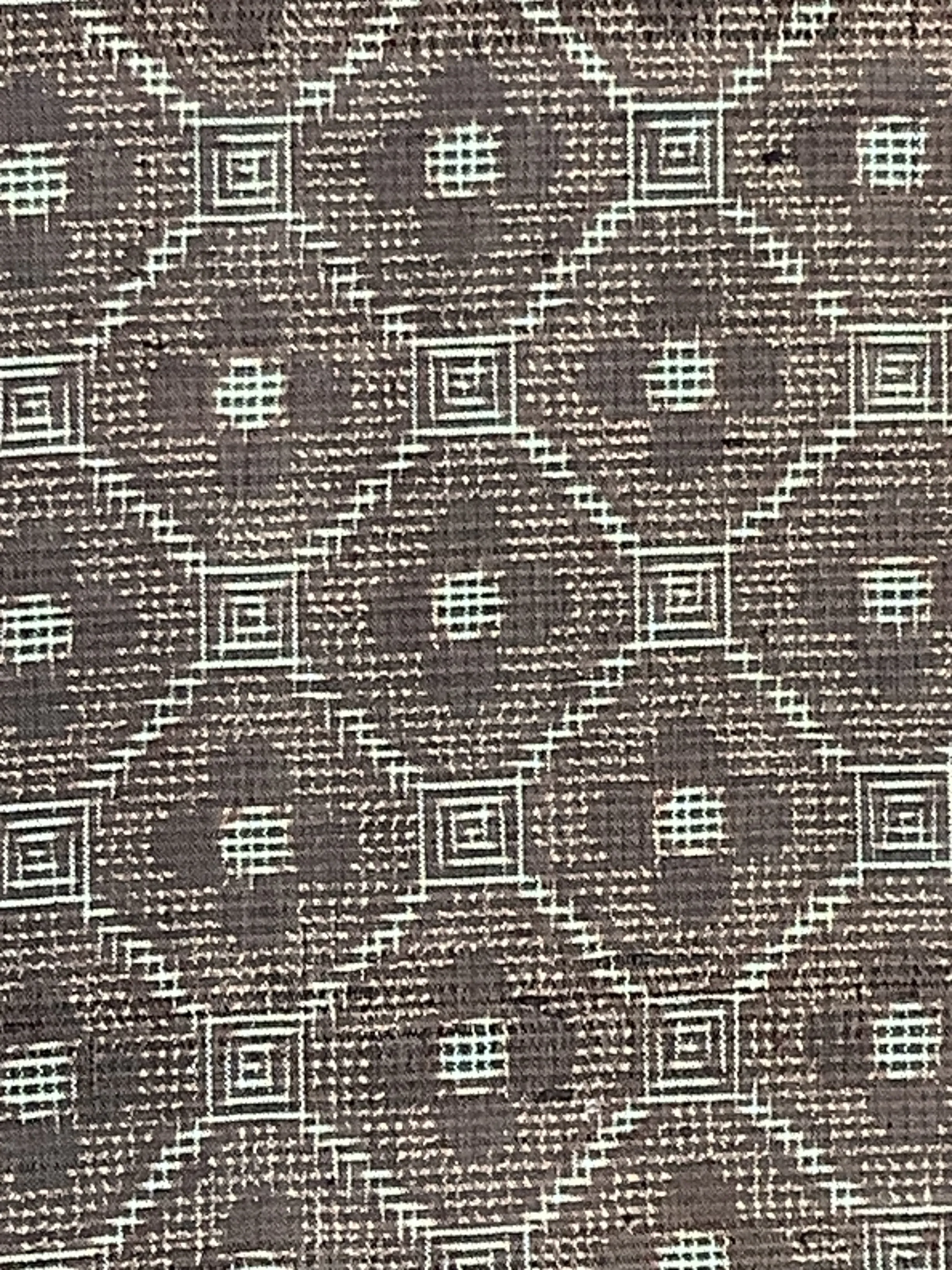 7810:1930s-50s Mud-Dyed Japanese Silk Doro-Ohshima Tsumugi, 57in. AraiHari