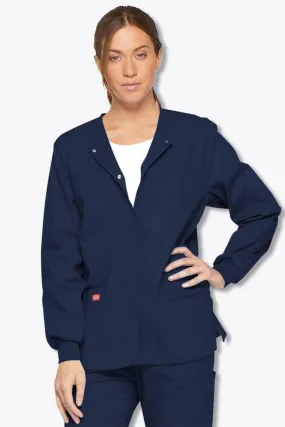 86306 Dickies EDS Women's Snap Front Warm-Up Jacket