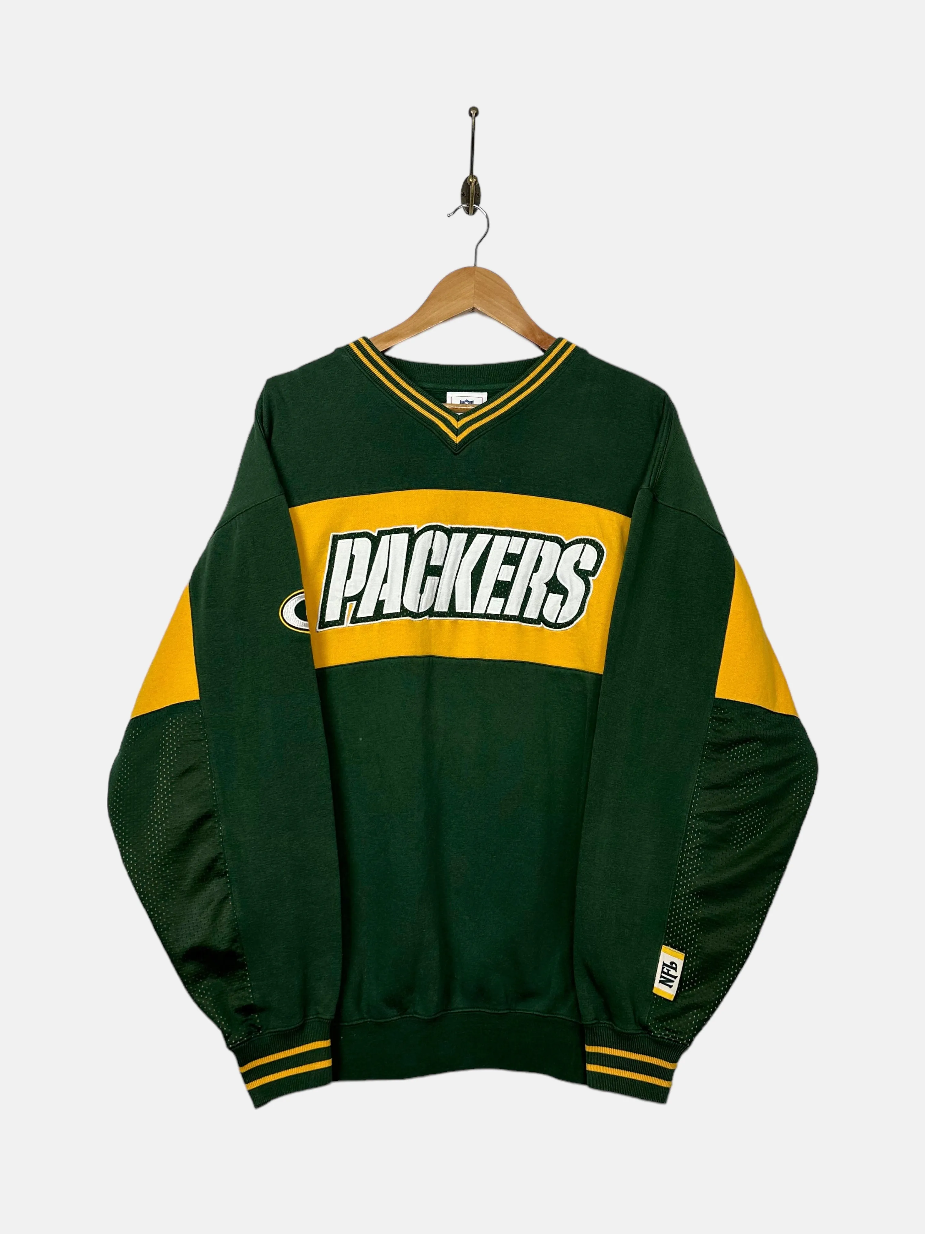 90's Green Bay Packers NFL Embroidered Vintage Sweatshirt Size XL