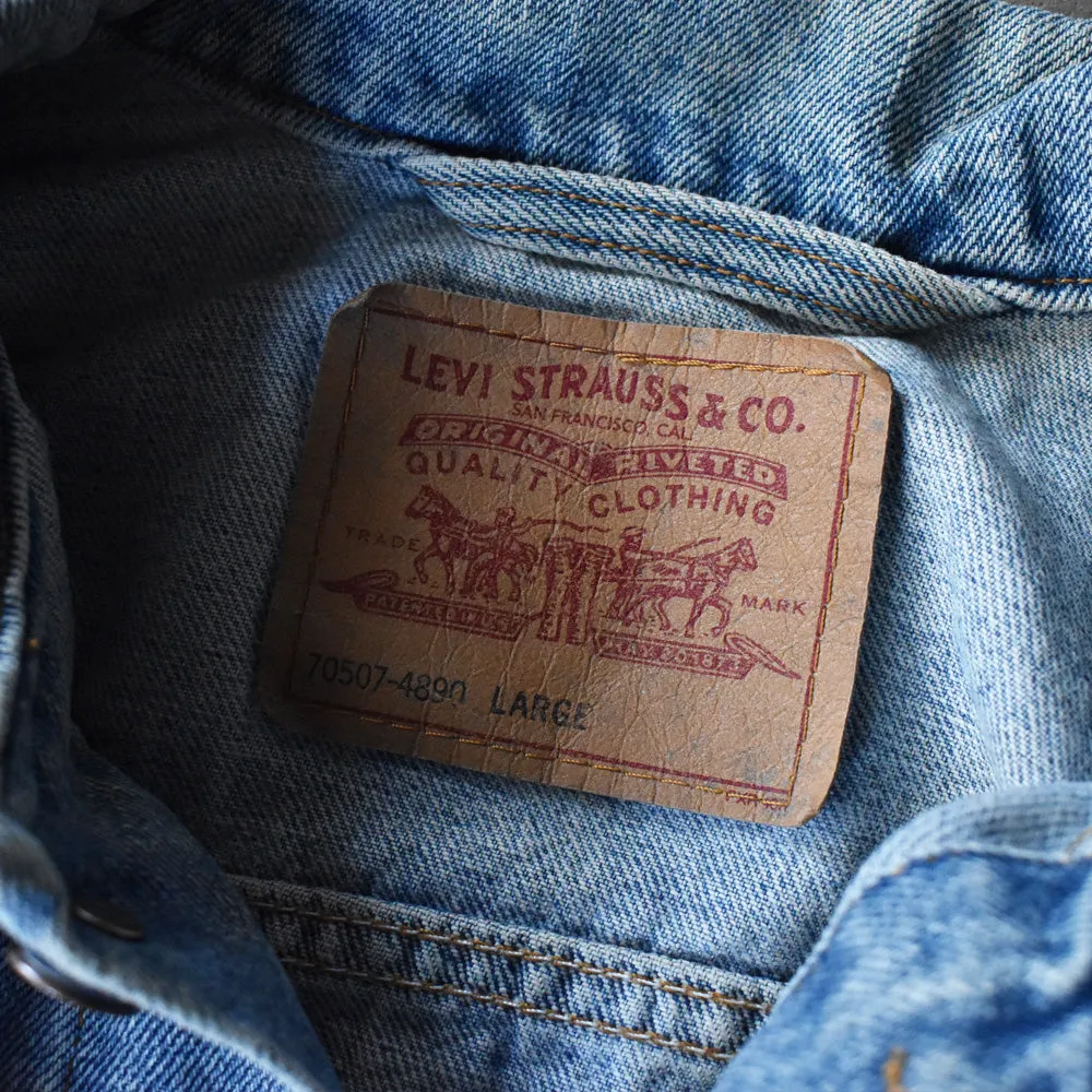 90’s Levi's 70507-4890 デニムジャケット USA製 241205