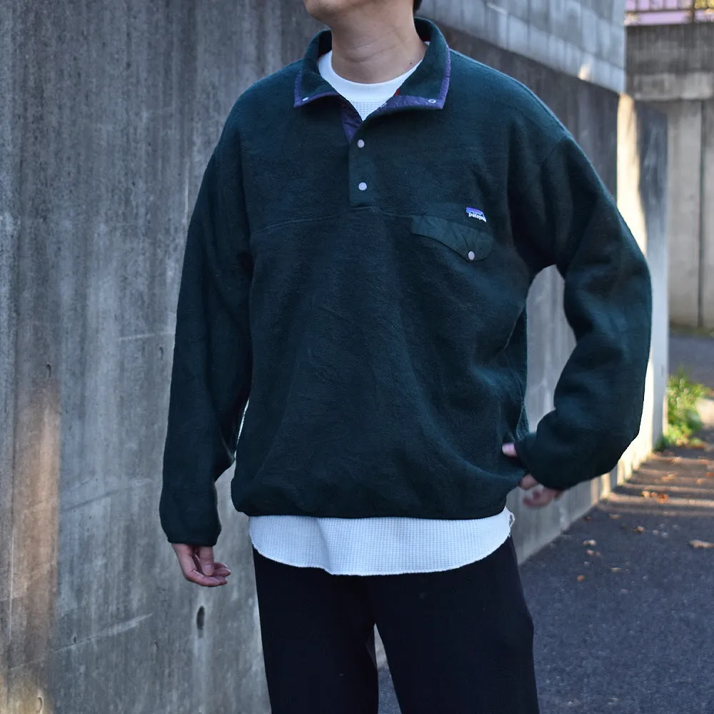 90's patagonia シンチラ・スナップT フリース プルオーバー 231115