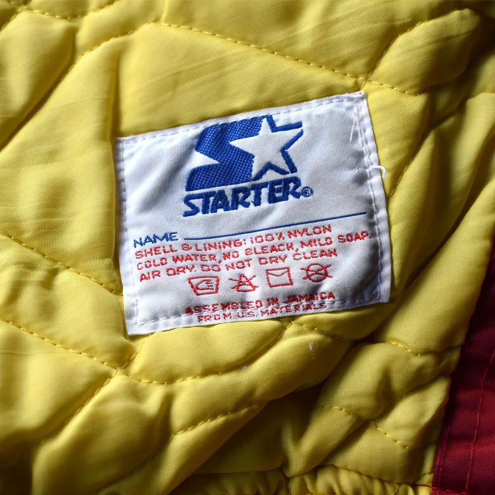 90’s STARTER “NFL Redskins” ナイロン アワードジャケット 240105