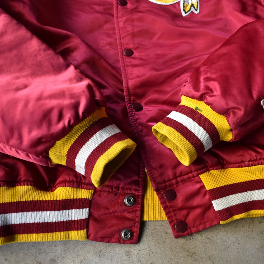 90’s STARTER “NFL Redskins” ナイロン アワードジャケット 240105