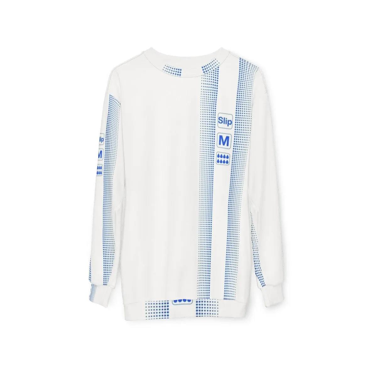 Absorbent Adult Diaper Sweatshirt - Novelty Incontinence Fashion