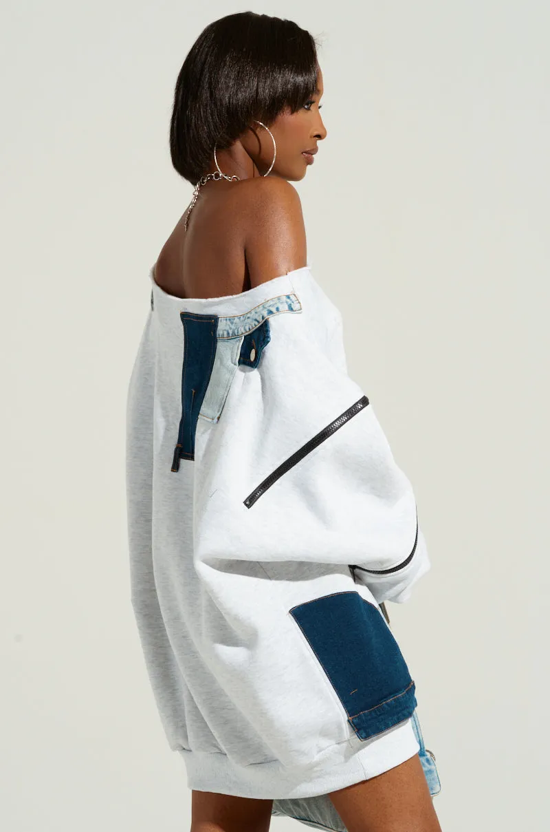 ADIRA MINI SWEATER DRESS