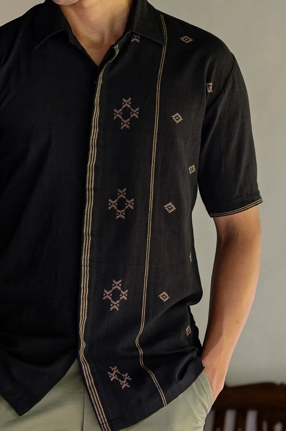 Ahote Handwoven Cotton Shirt