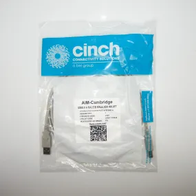 Aim Cambridge-Cinch 6ft USB 2.0 A Male to B Male Cable 30-3007-6