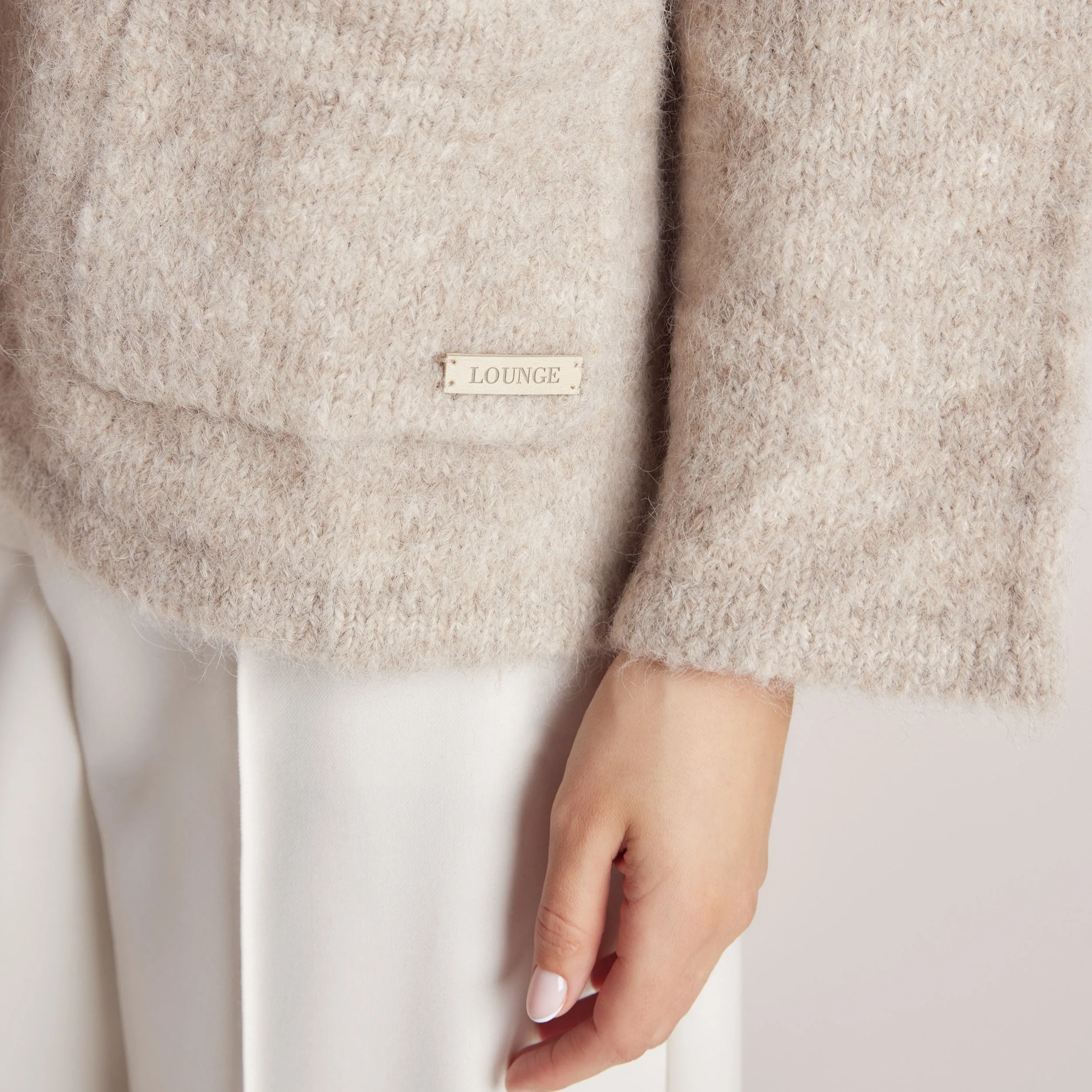 Alpaca Blend Jacket - Mink