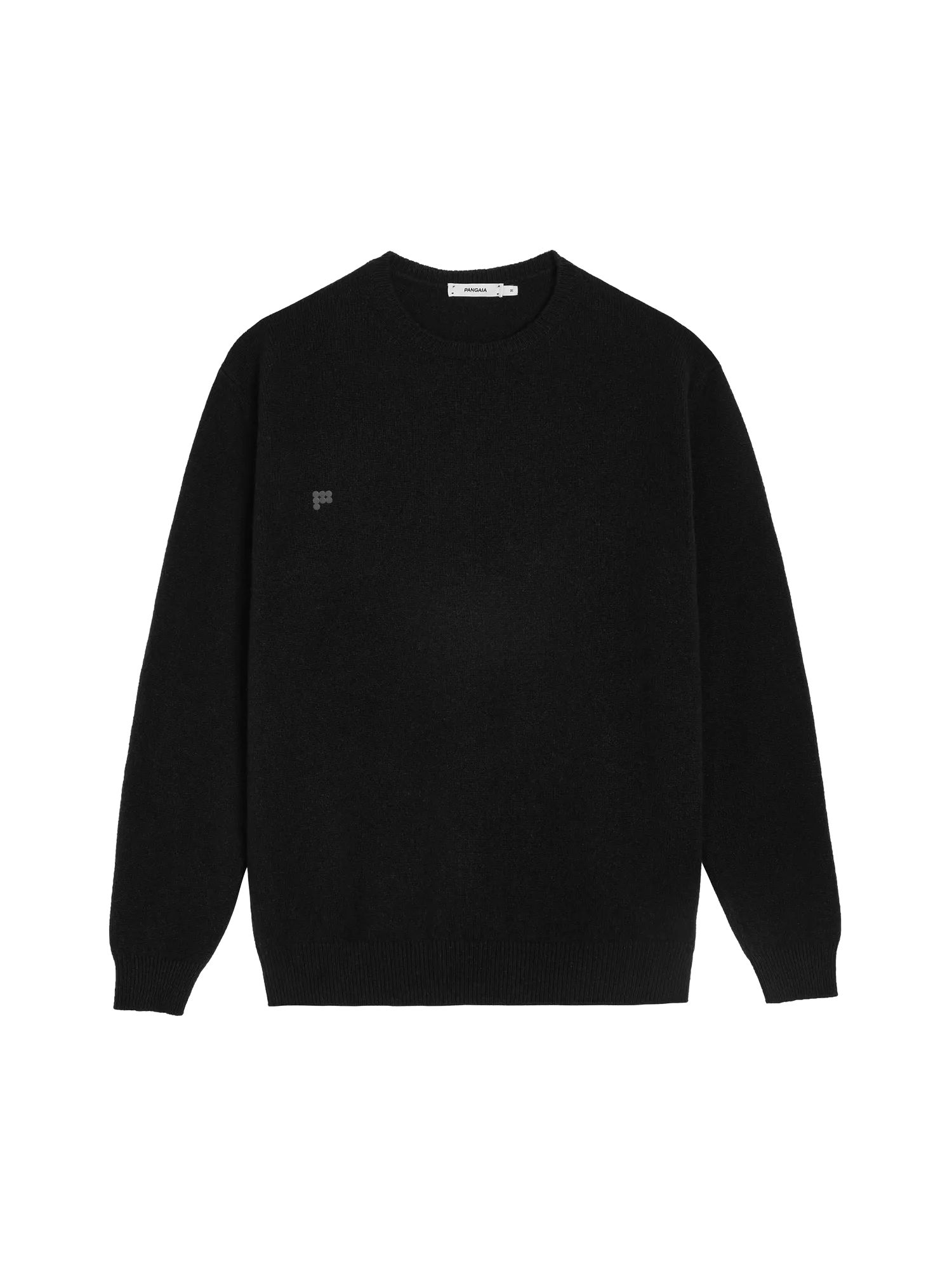 Archive Womens Recycled Cashmere Crewneck Sweatshirt—black