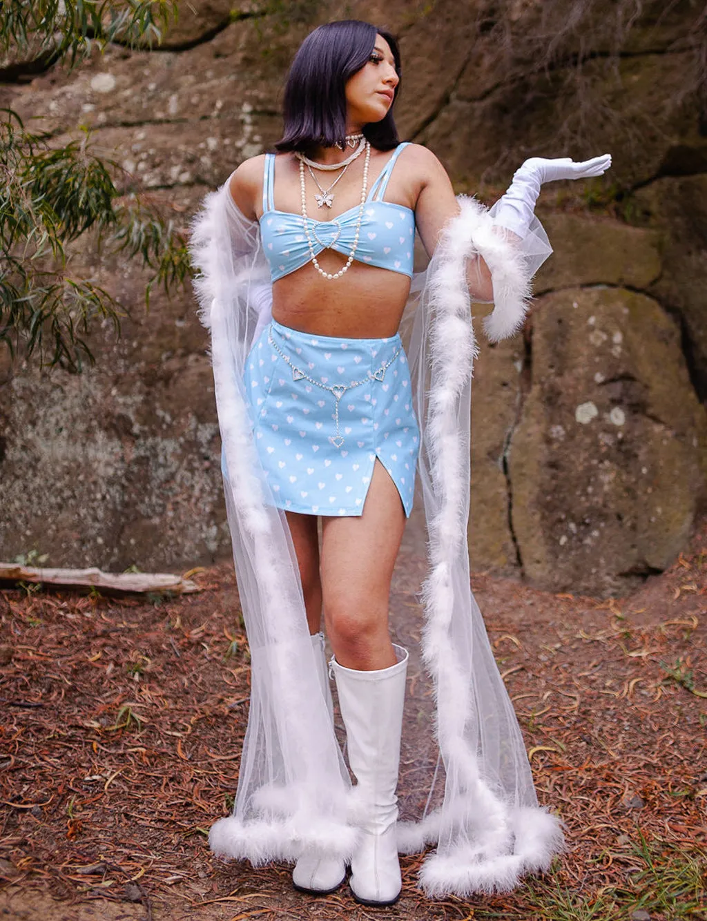 ARCTIC FAIRY KIMONO - WHITE
