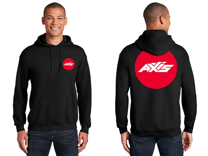AXIS Foils Red Circle Hoodie