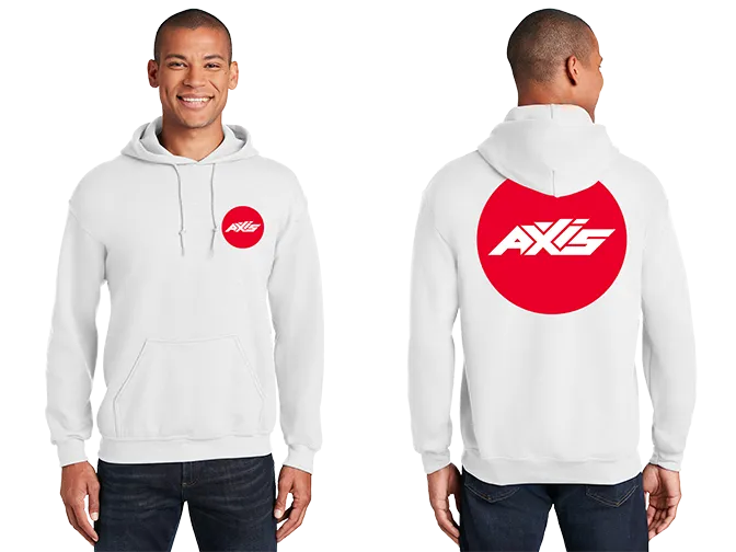 AXIS Foils Red Circle Hoodie