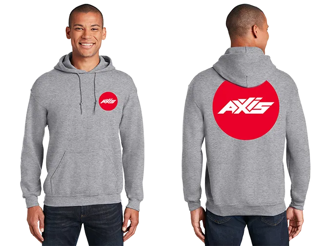 AXIS Foils Red Circle Hoodie