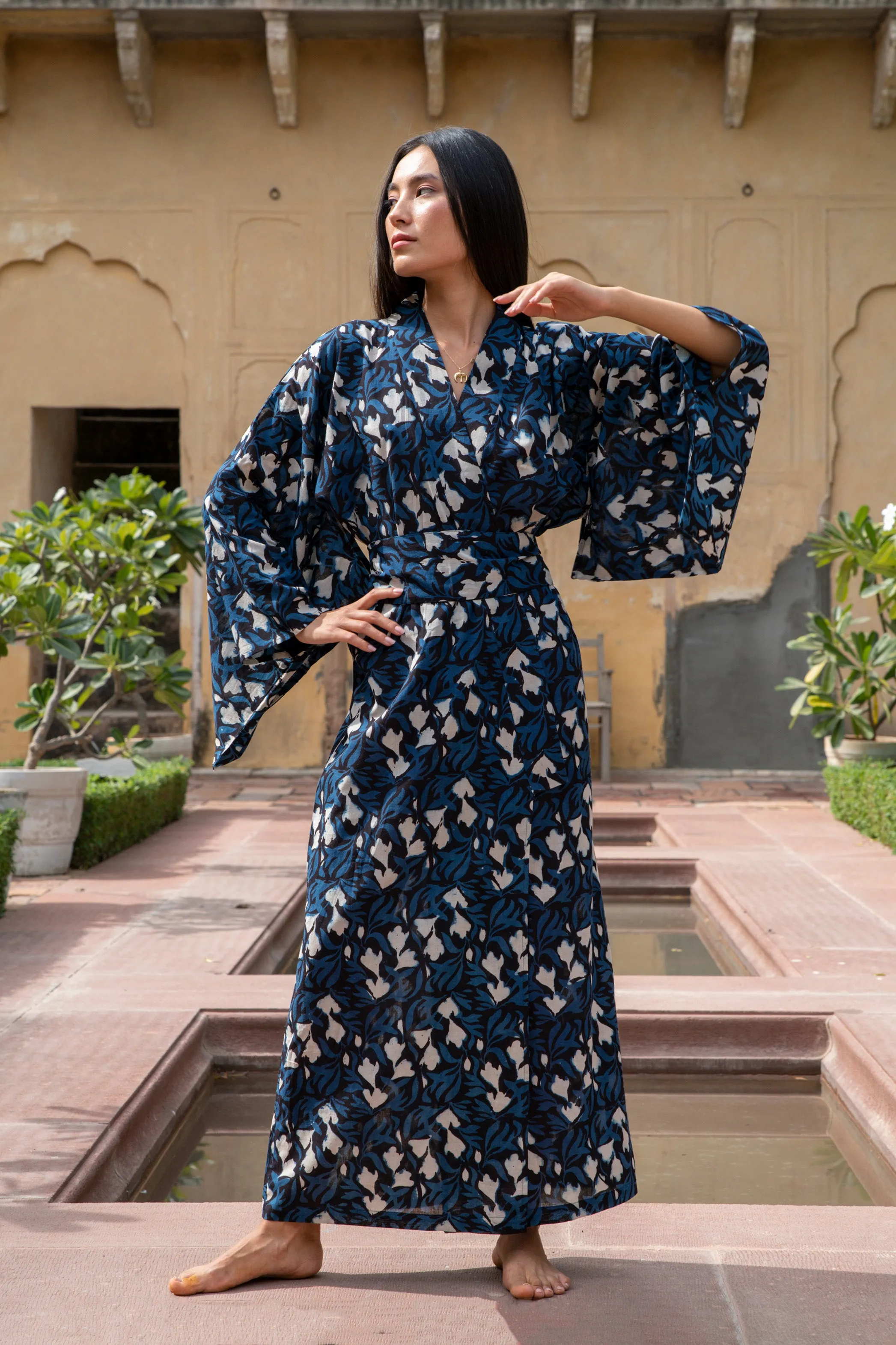Bagru Kimono