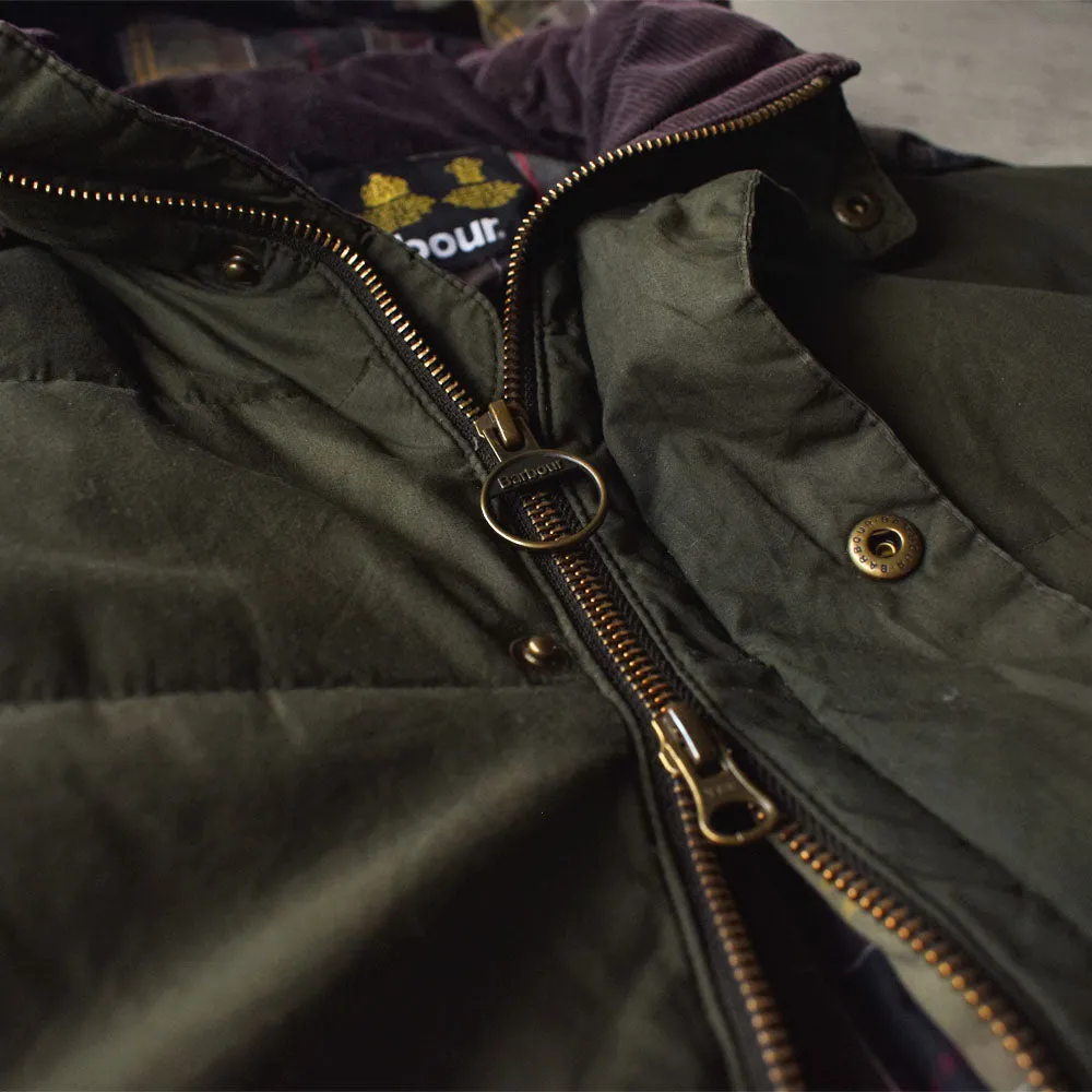 Barbour “HEMMING FORD” 中綿入り オイルドジャケット 231125