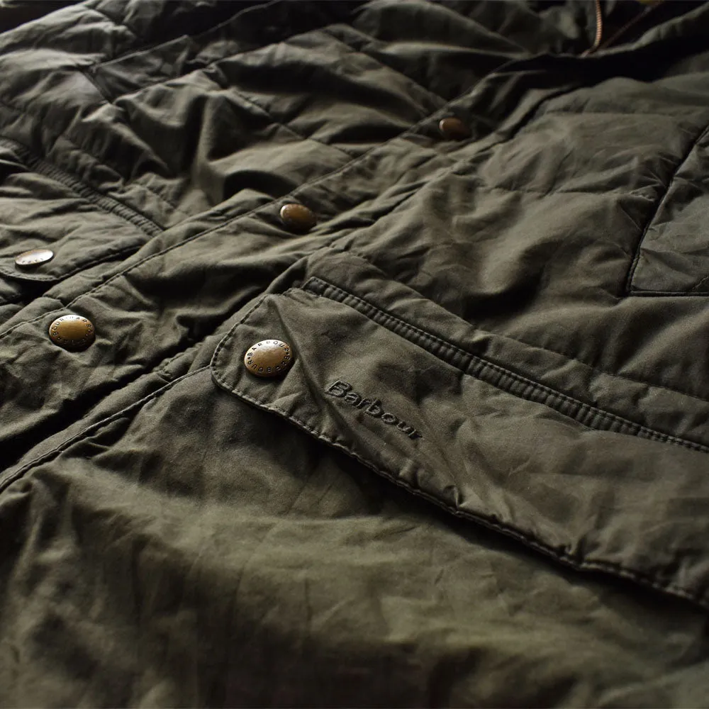 Barbour “HEMMING FORD” 中綿入り オイルドジャケット 231125