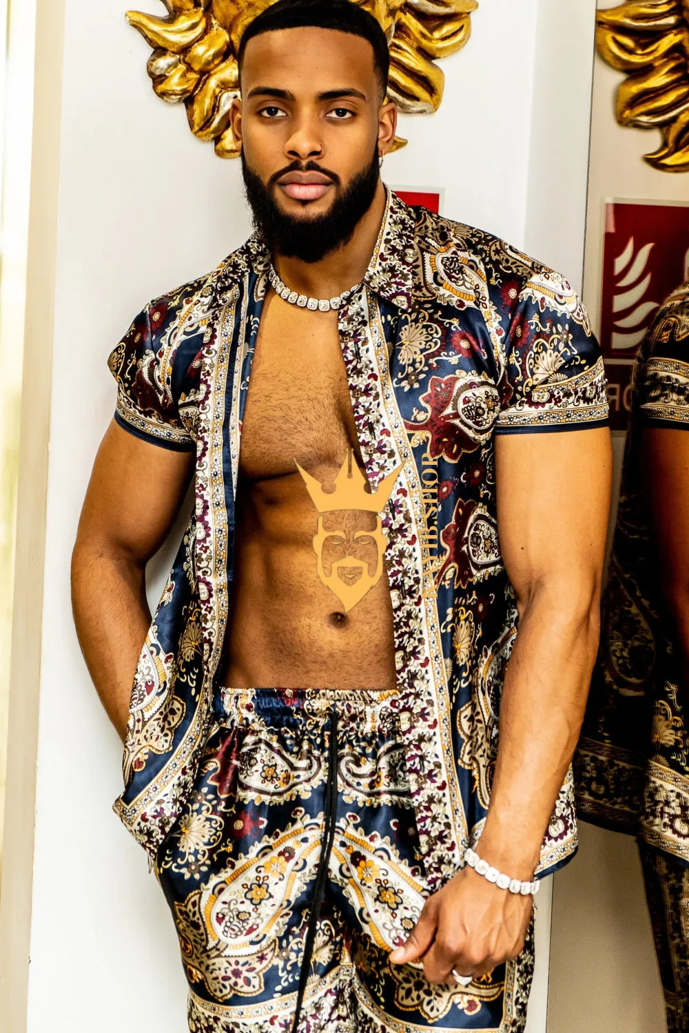 Barocco Outfits Silk Set - Elevate Your Style Game with Luxury and Personalized Fit
