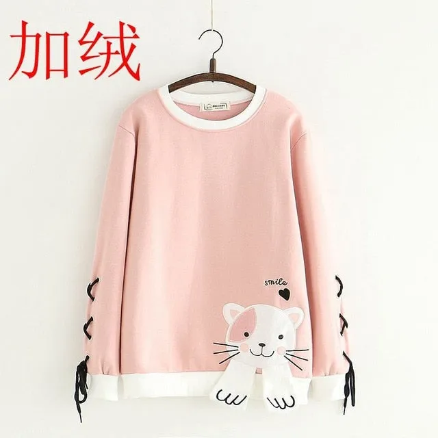 Casual Cat Sweatshirt