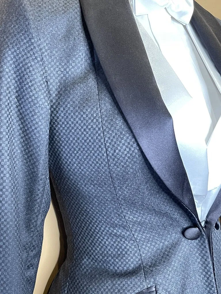 CHARCOAL GRAY FORMAL BETTY BERDINE