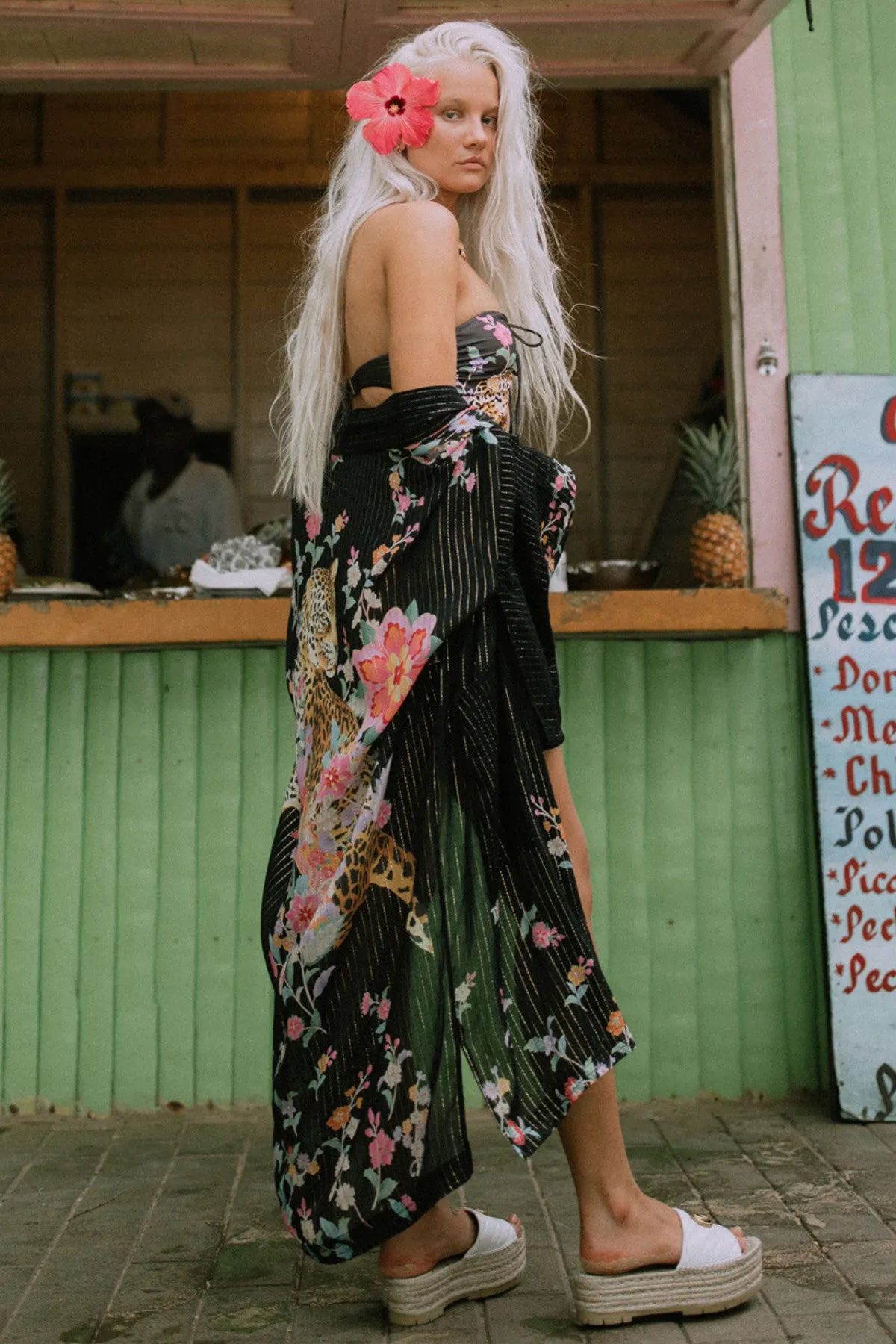 Charcoal Jimi Midi Robe