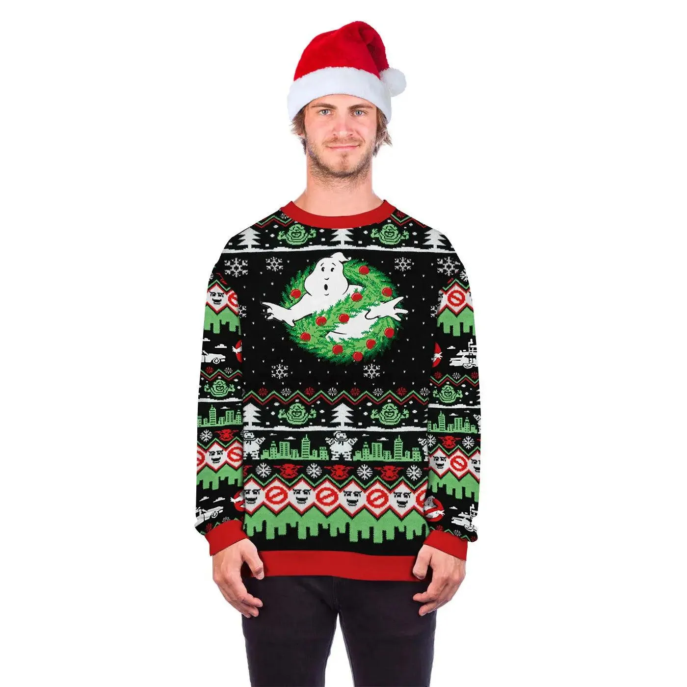 Christmas print sweater | Christmas sweater