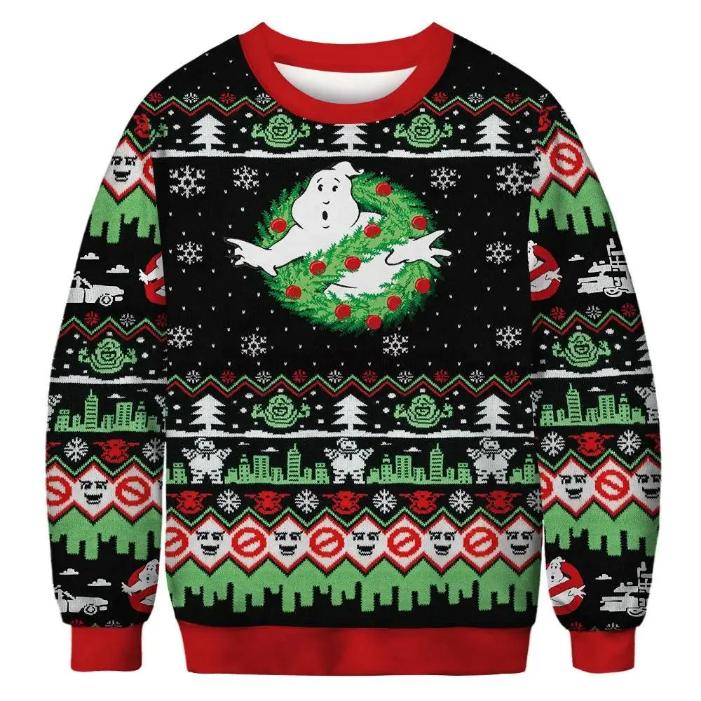 Christmas print sweater | Christmas sweater