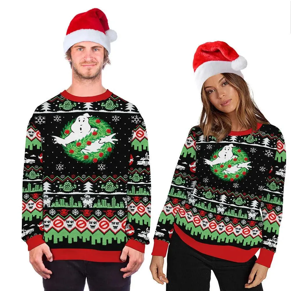 Christmas print sweater | Christmas sweater