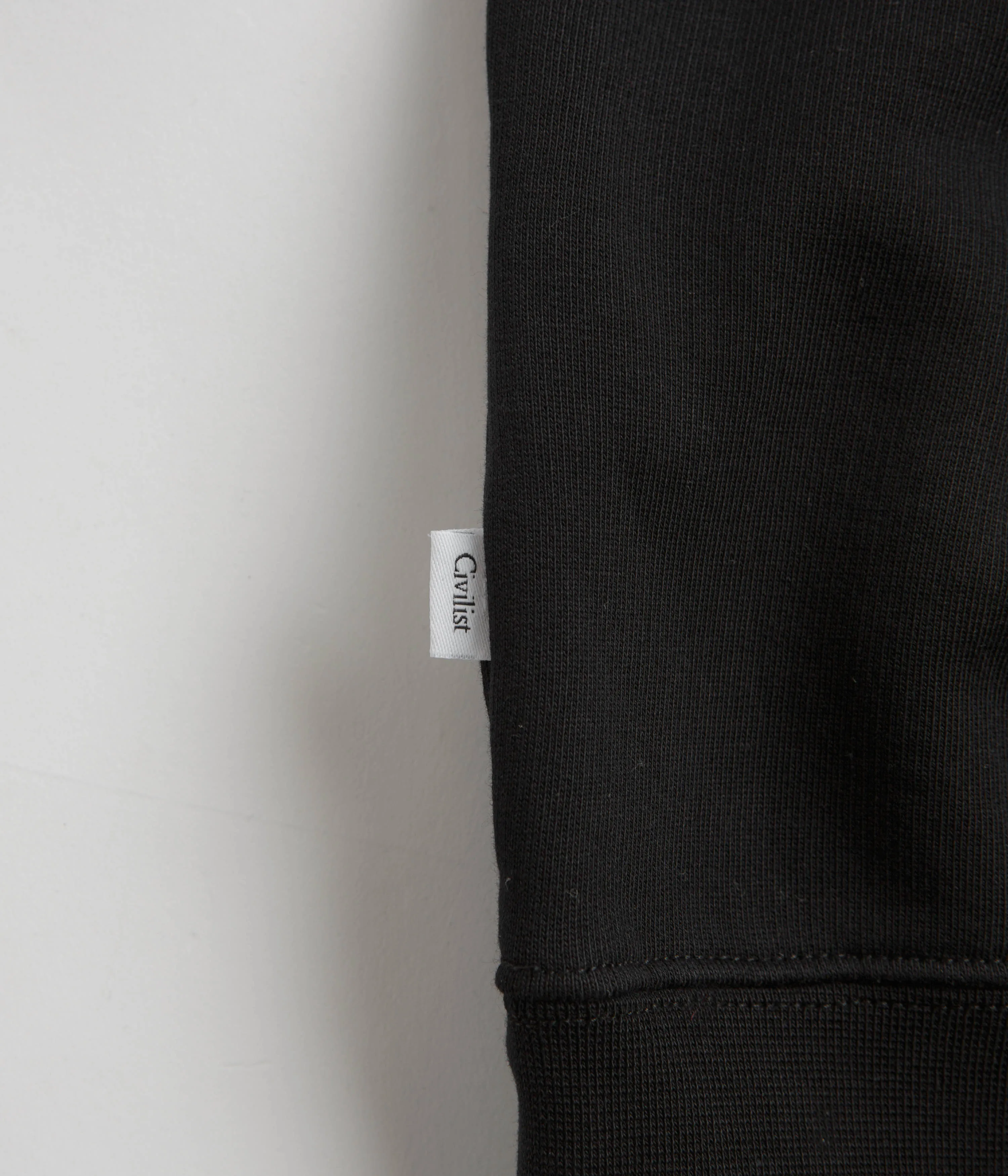 Civilist Fata Morgana Crewneck Sweatshirt - Black