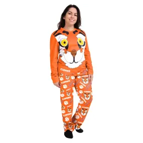 Clemson Tigers NCAA Womens The Tiger Mascot Pajamas
