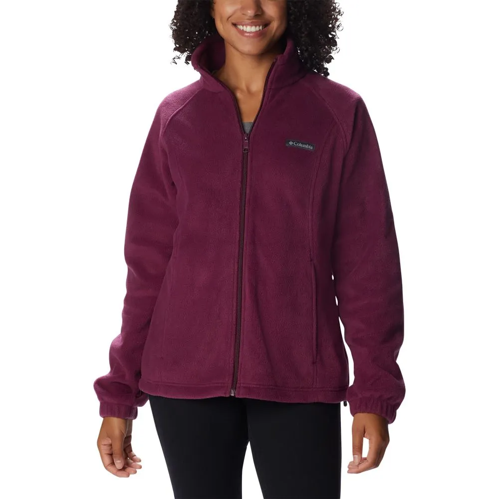 Columbia Benton Springs Full-Zip Fleece Jacket for Ladies - Marionberry - S