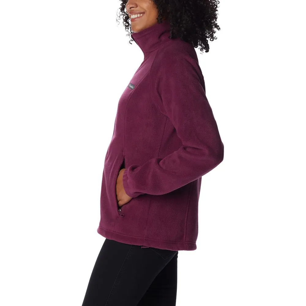 Columbia Benton Springs Full-Zip Fleece Jacket for Ladies - Marionberry - S