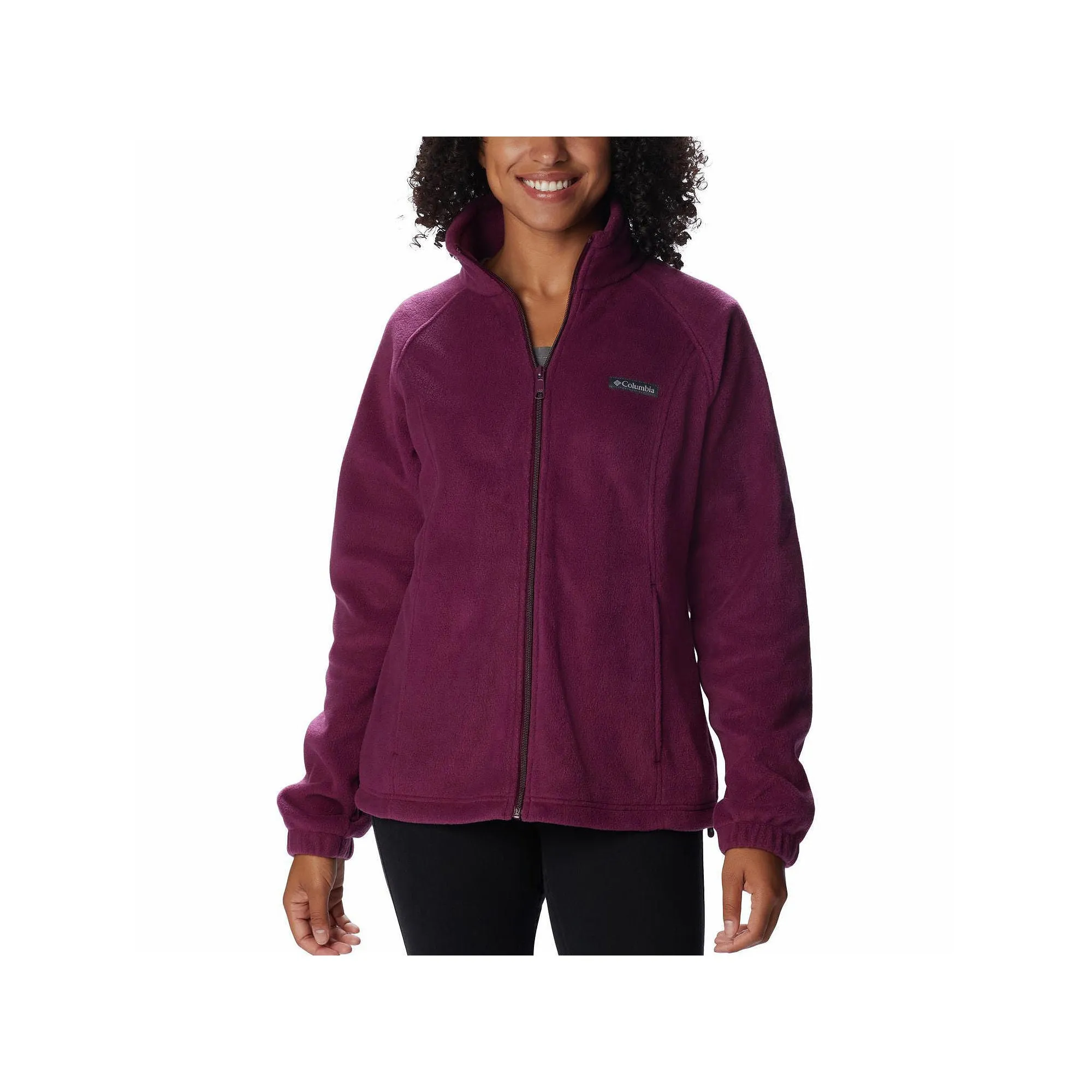 Columbia Benton Springs Full-Zip Fleece Jacket for Ladies - Marionberry - S