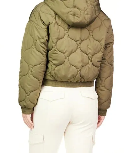 Comfy Quilted Jacket - Burnt Olive