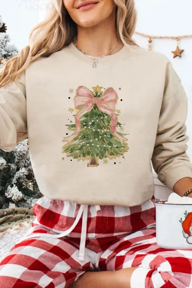 COQUETTE CHRISTMAS TREE SWEATER