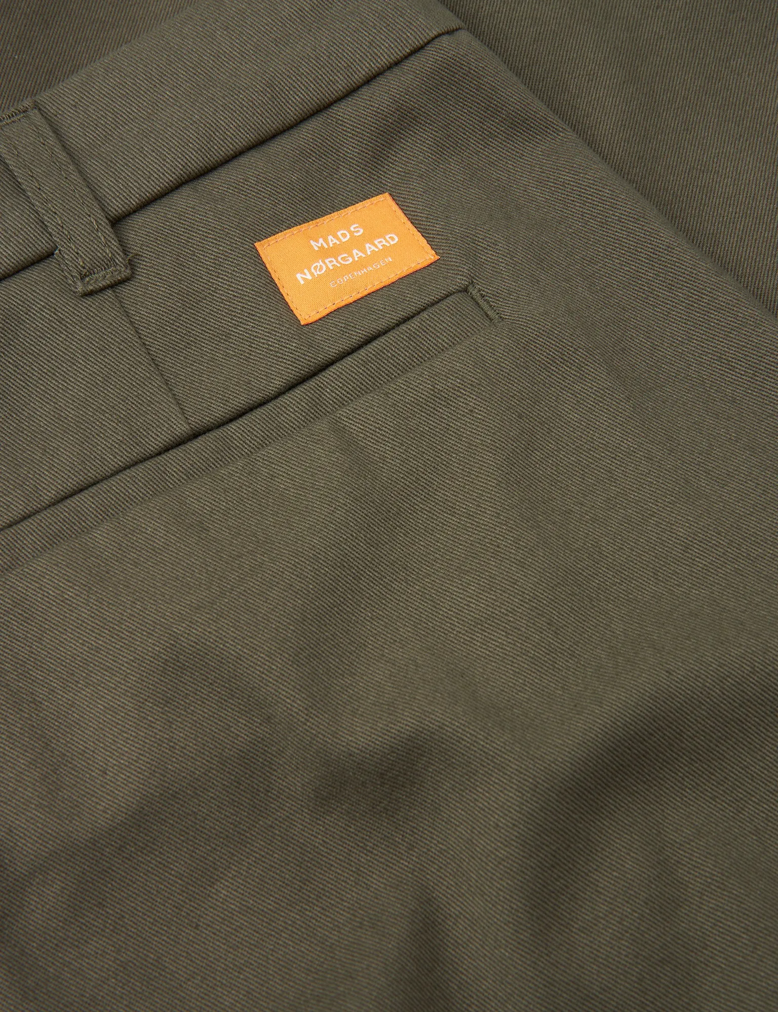 Crisp Twill Silas Pants, Tarmac