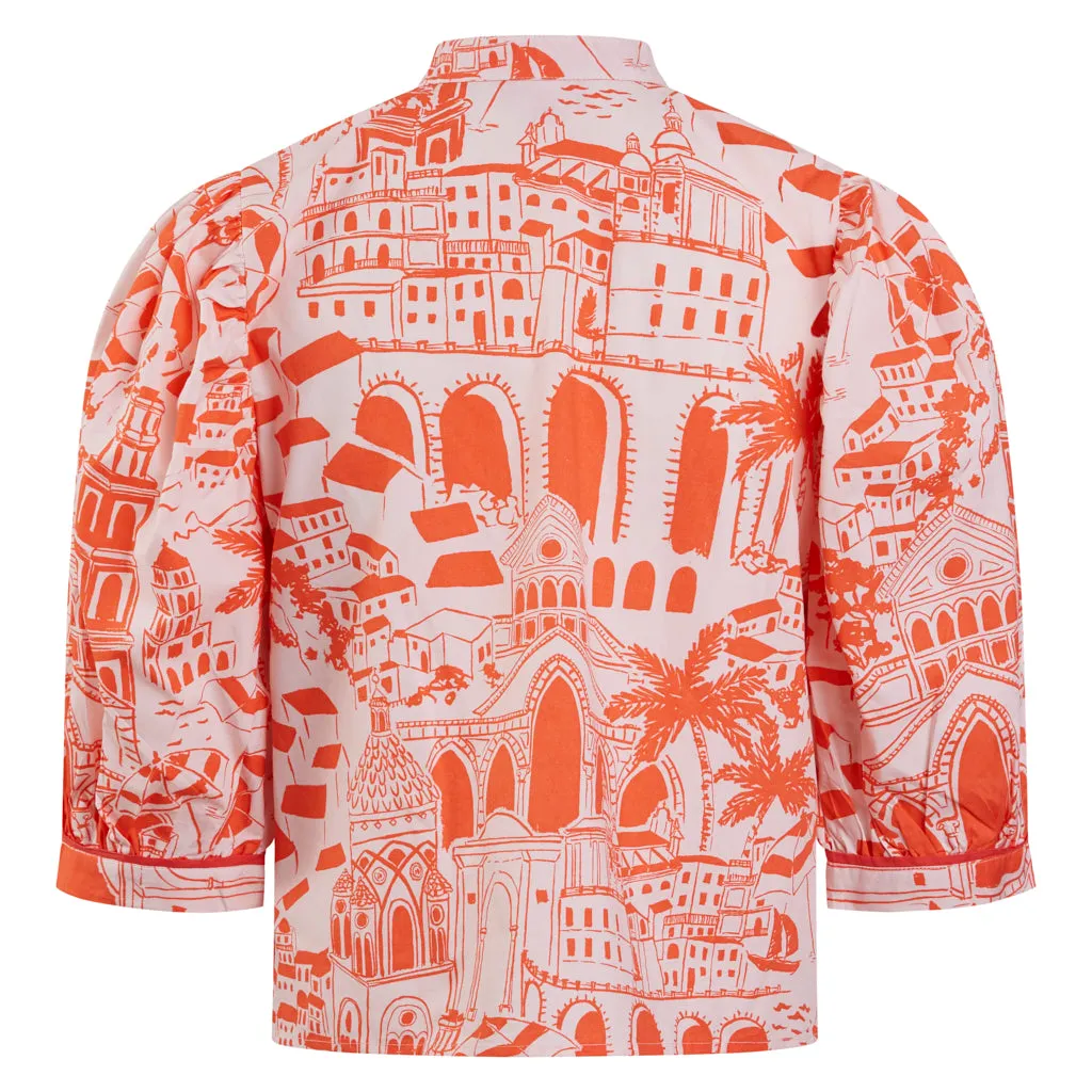 Cropped Orange City Jacket