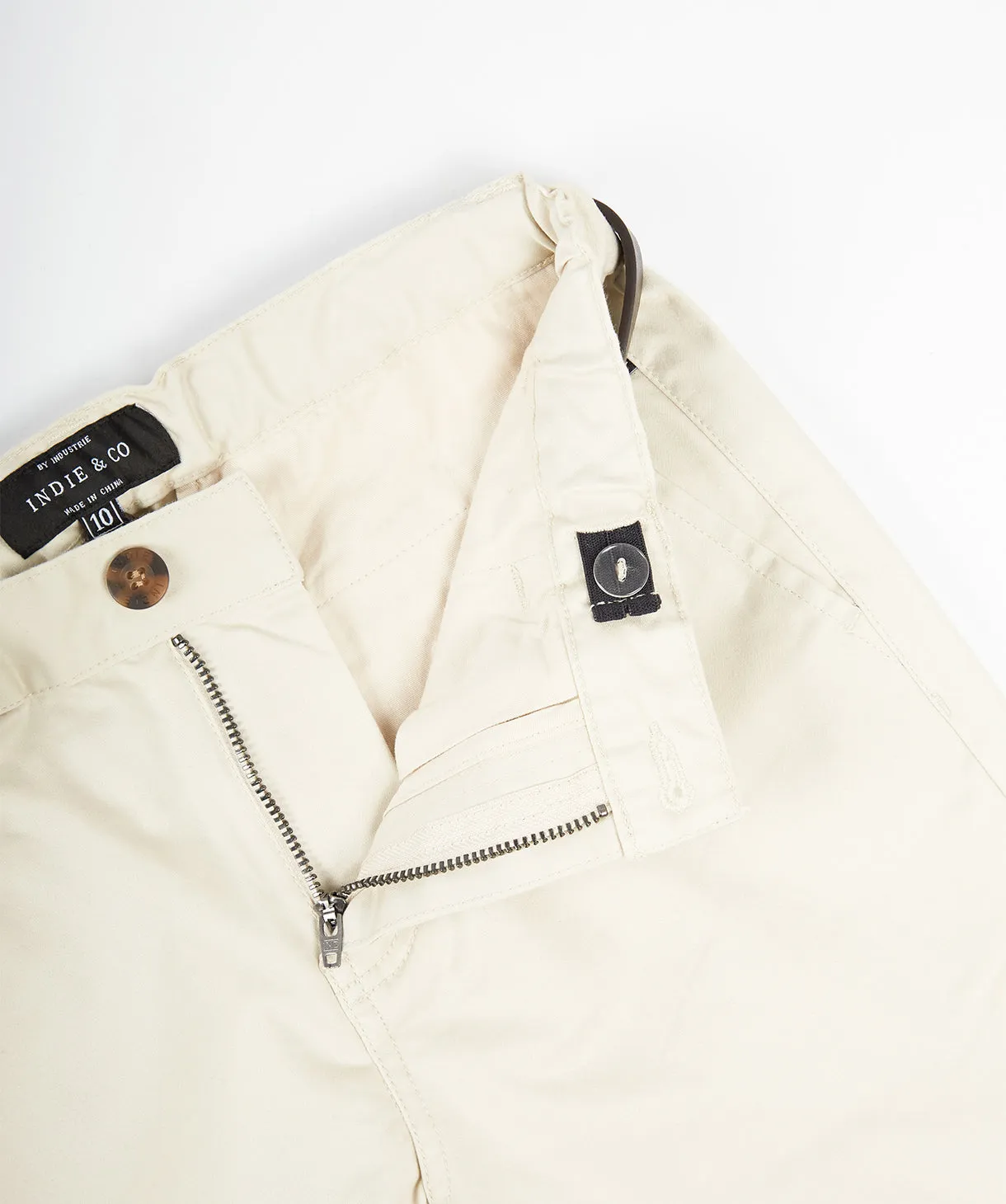 Cuba Stretch Chino - Talc
