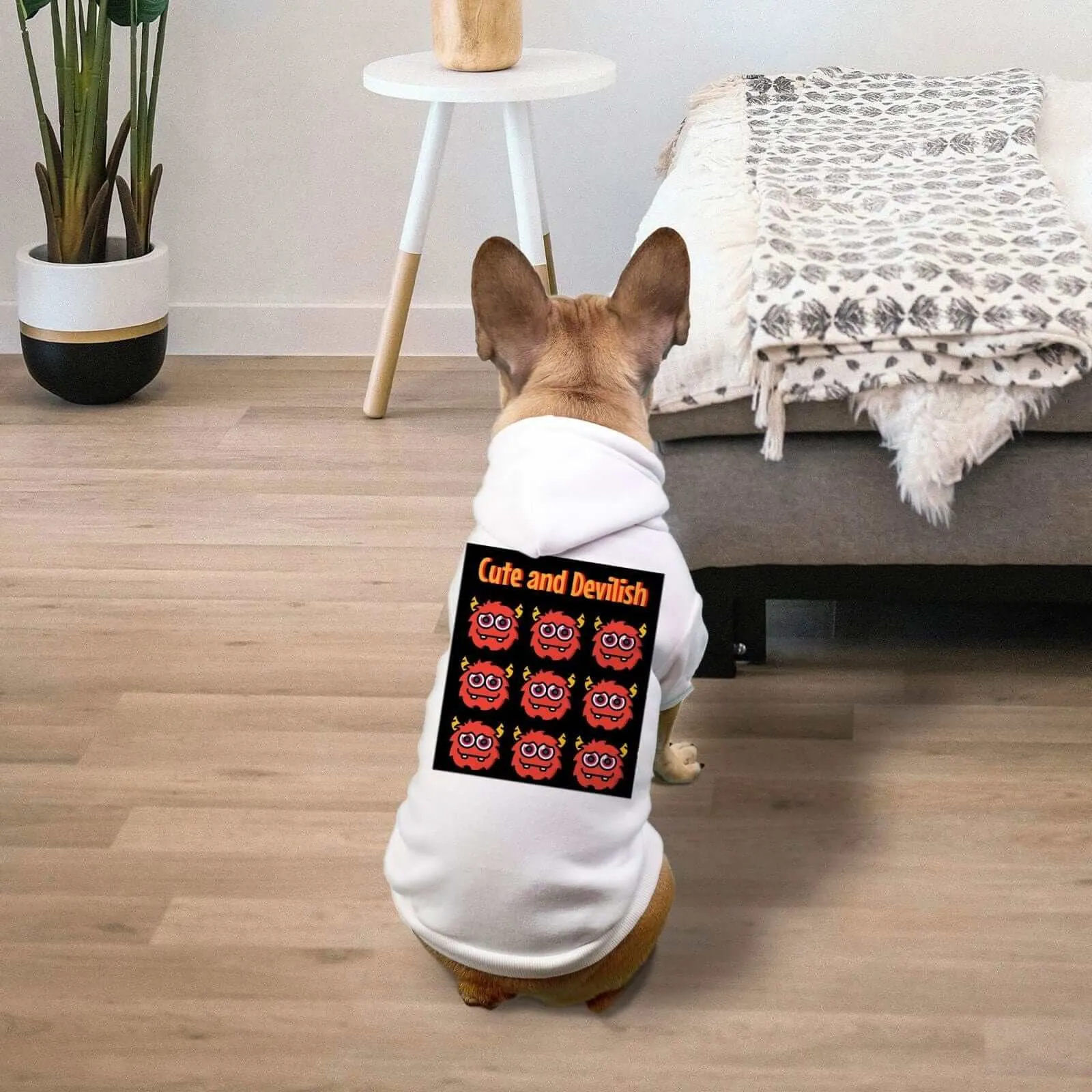 Cute and Devilish Pet Hoodie - Small Breed