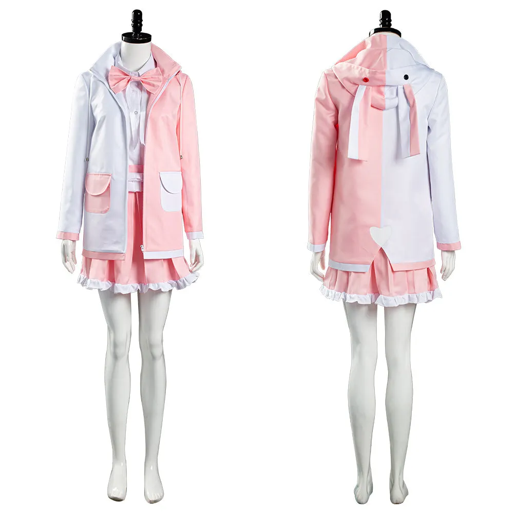 Danganronpa 2 Monomi Uniform Skirt Outfits Halloween Carnival Suit Cosplay Costume