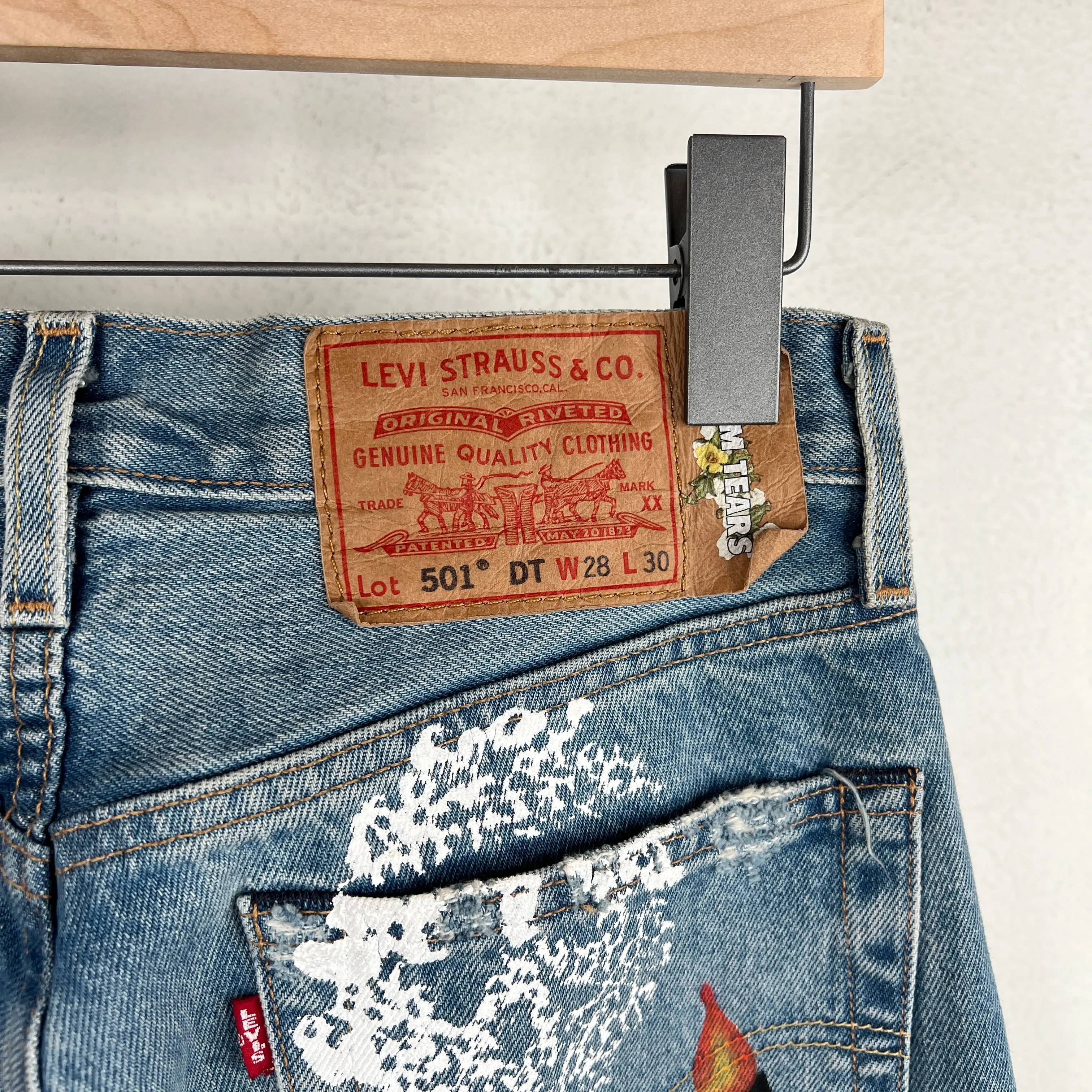 Denim Tears x Virgil Abloh Candle Jeans