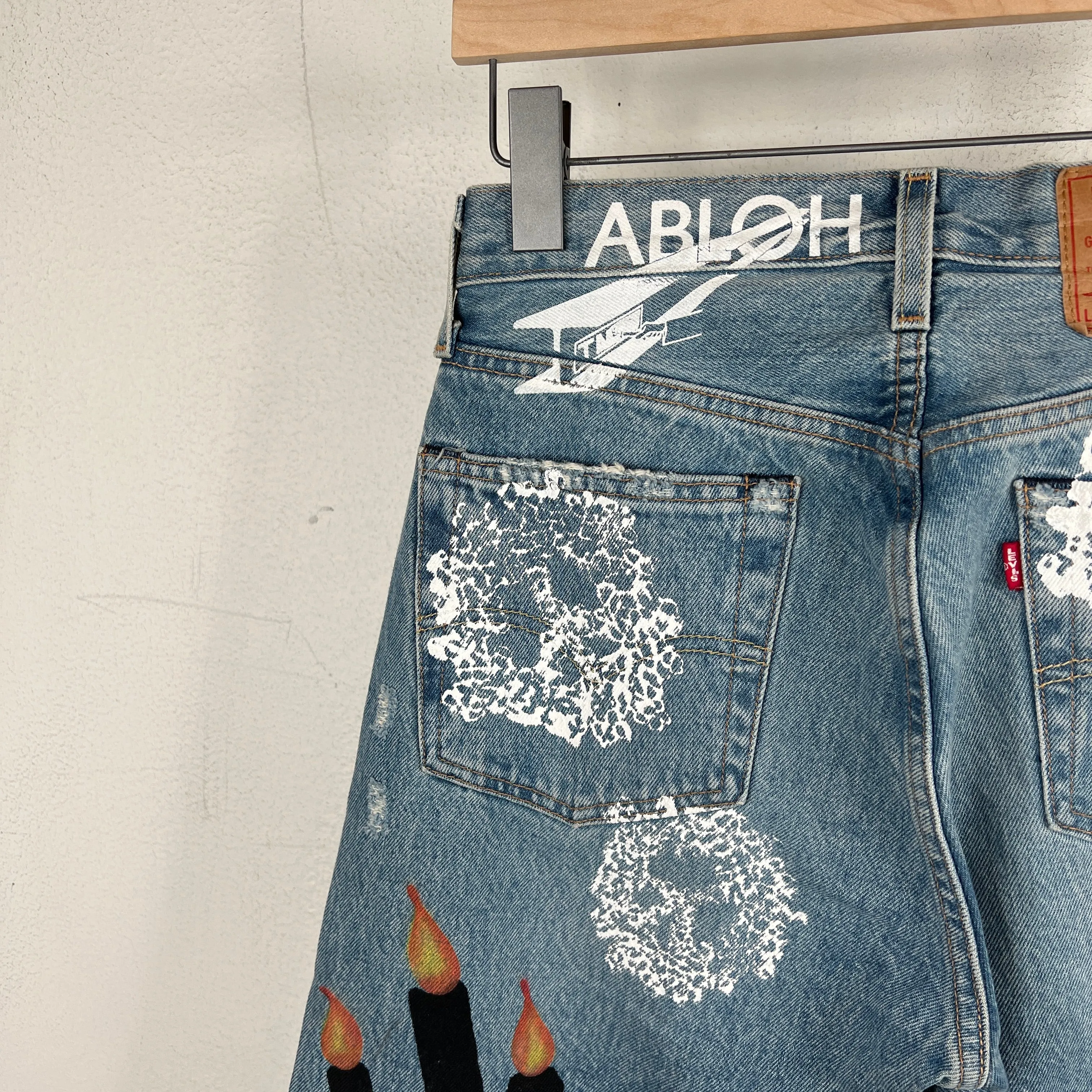 Denim Tears x Virgil Abloh Candle Jeans