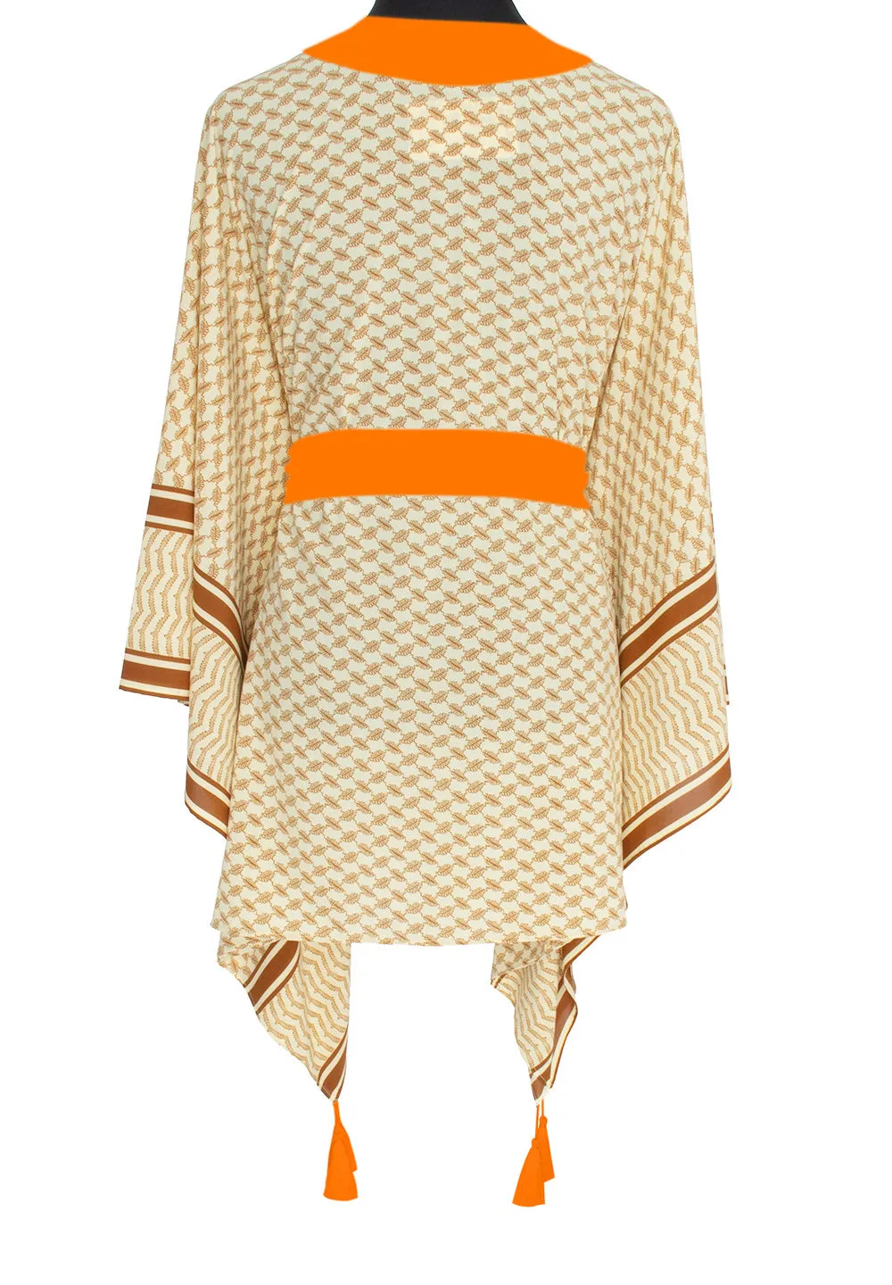 Desert - Sand Kimono (Neon Orange)