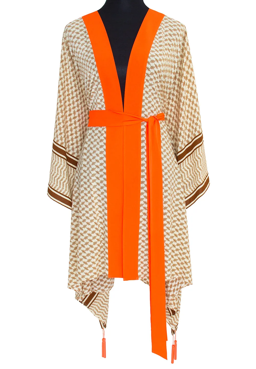 Desert - Sand Kimono (Neon Orange)