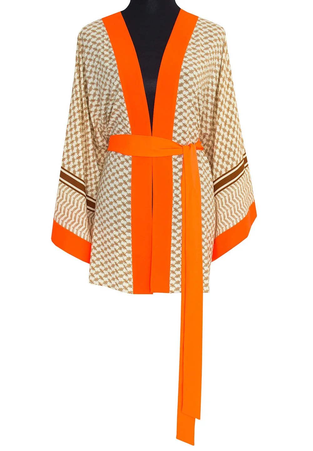 Desert - Sand Kimono (Neon Orange)