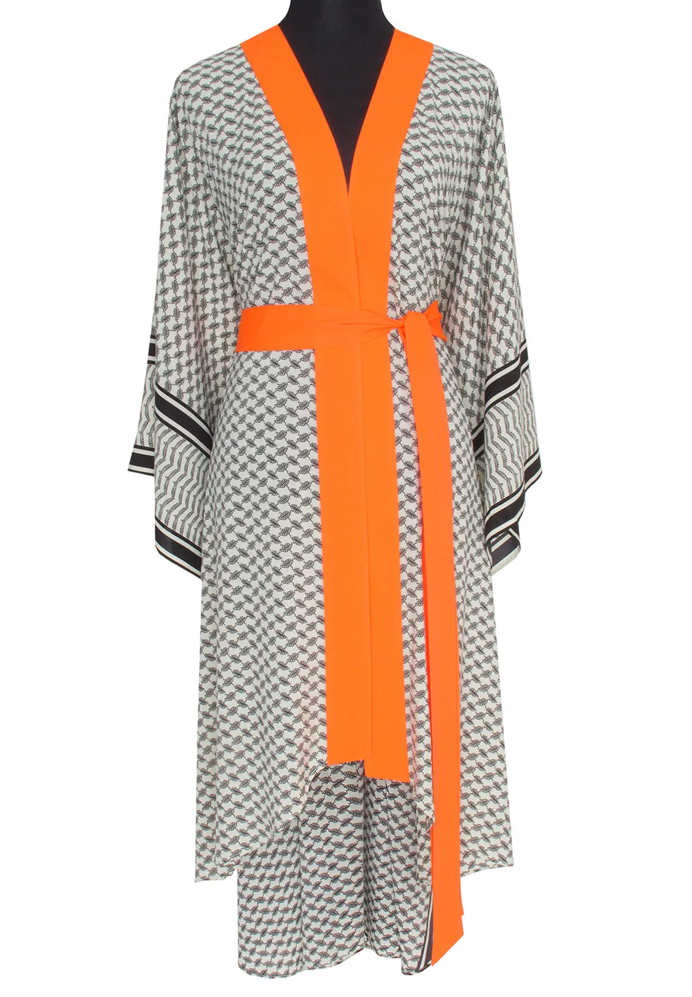 Desert - Tribe Kimono (Neon Orange)