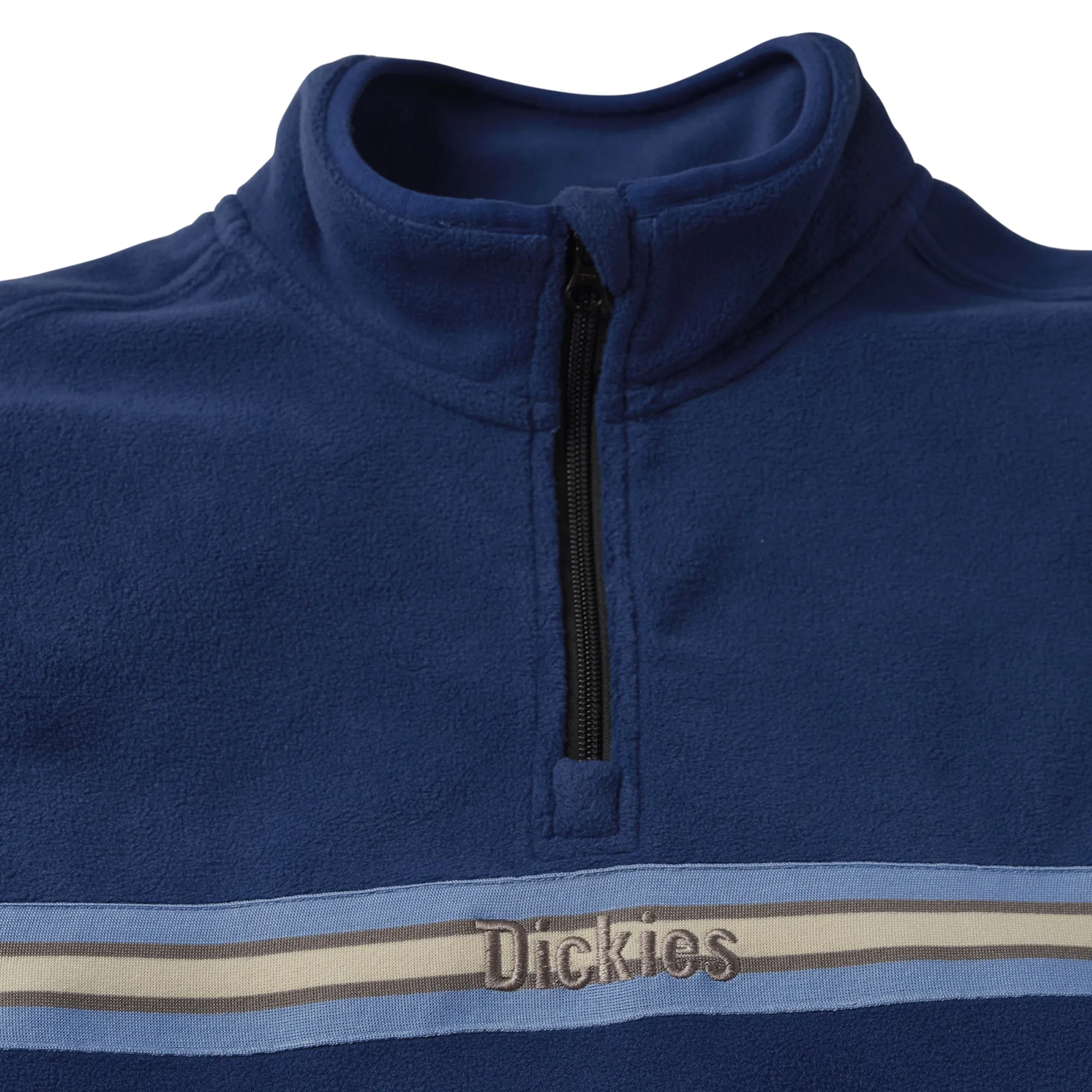 DICKIES TOM KNOX 1/4 ZIP FLEECE JACKET NAVY