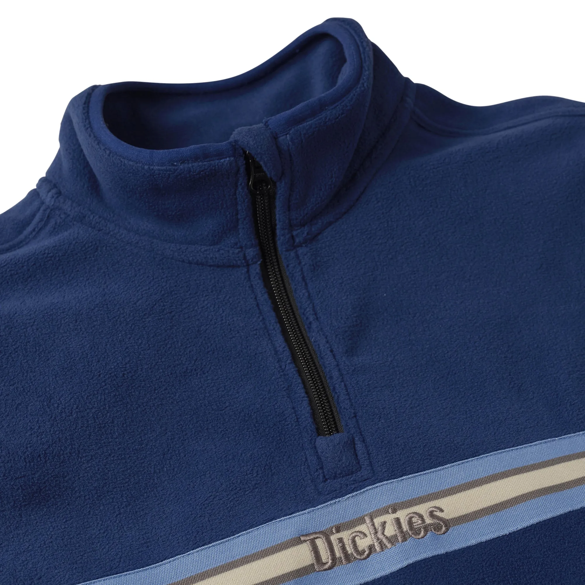 DICKIES TOM KNOX 1/4 ZIP FLEECE JACKET NAVY